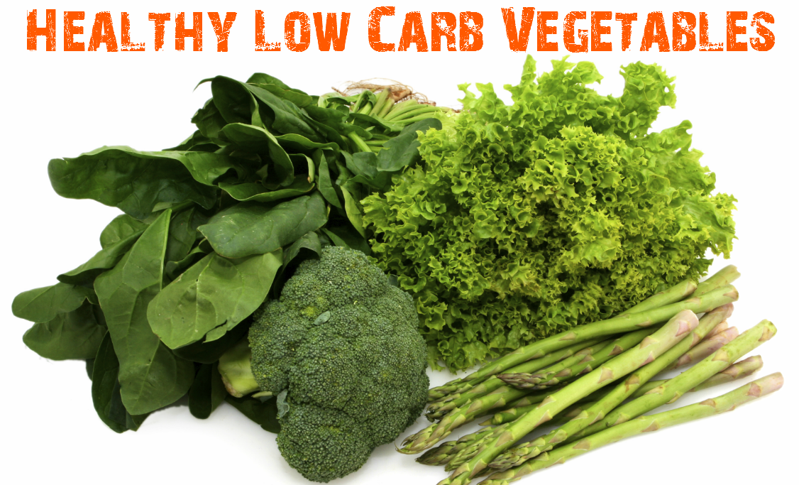 Which vegetables have the lowest carbs?